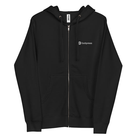 Botpress Fleece zip up Hoodie